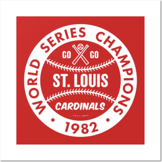 St. Louis Cardinals 1982 World Series Champs