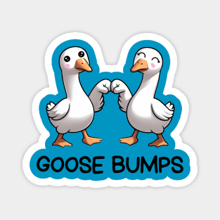 Funny Goose Bumps Cute Geese Fist Bump Friendship Gift For Goose Lover Girls Magnet