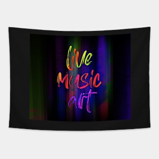 Live music art Tapestry