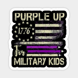 Purple Up For Military Military Child Month Magnet