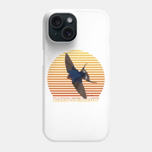 Barn Swallow Bird Watching Birding Ornithologist Gift Phone Case