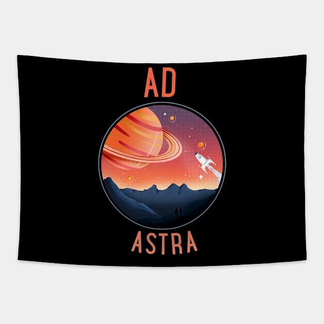 Per Aspera Ad Astra Tapestry by Storeology