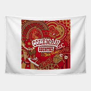 Coleman Country Collage Tapestry