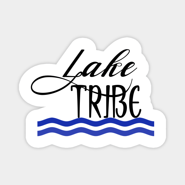 Lake Tribe Magnet by ColorFlowCreations