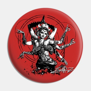 Kali Goddess Pin