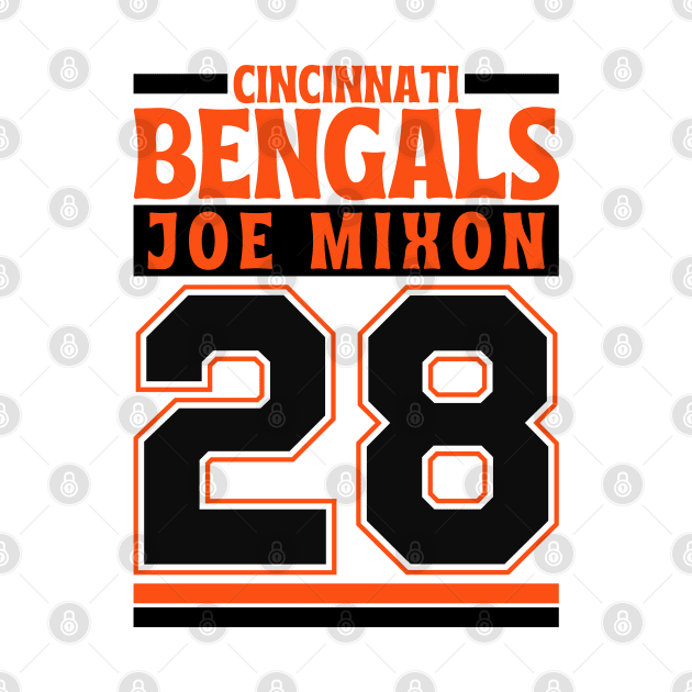 Cincinnati Bengals Joe Mixon 28 Edition 3 by Astronaut.co