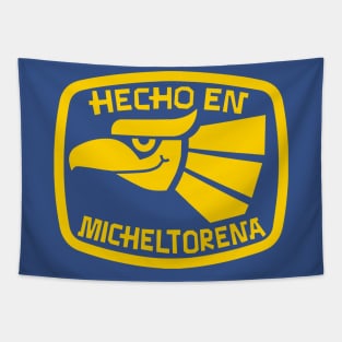 Gold 'Hecho en Micheltorena' Tapestry