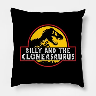 Billy & The Cloneasaurus Pillow