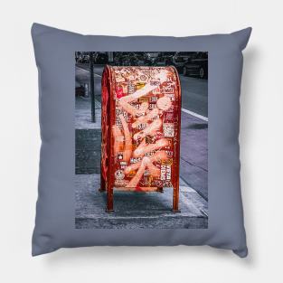 Graffiti Street Art Tags NYC Pillow