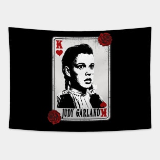 Vintage Card Judy Garland Tapestry