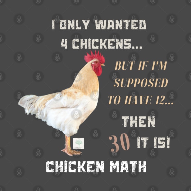 Chicken Math: I Only Wanted 4 Chickens... But If I'm Supposed To Have 12... Then 30 It Is! | Dark Shirts by Bread of Life Bakery & Blog