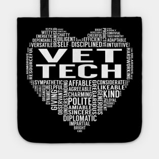 Vet Tech Heart Tote