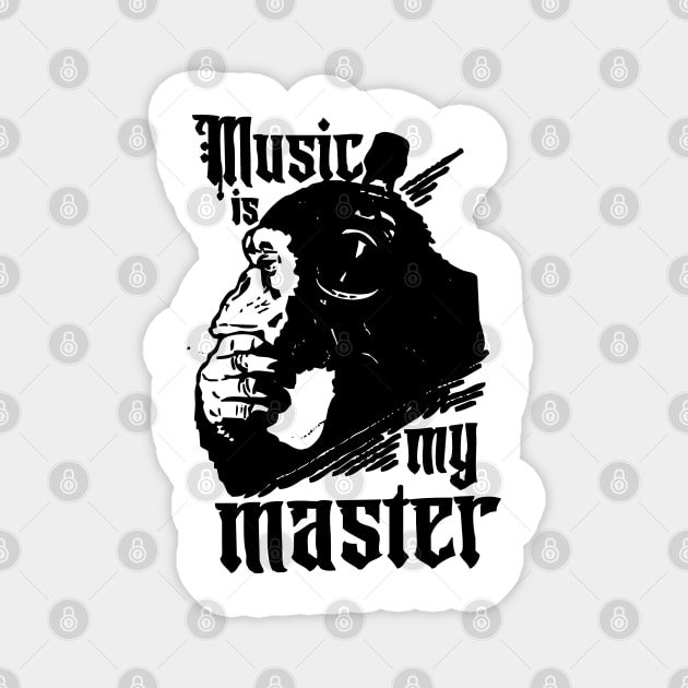 music is my master Magnet by the.happynista
