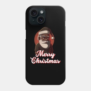 Black Santa, African American Santa Phone Case