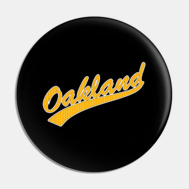 Oakland Pin by Ro Go Dan