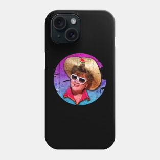 Jessica Fletcher- Retro Vintage Brush Paint Phone Case