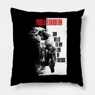 Pablo Eskobear Pillow