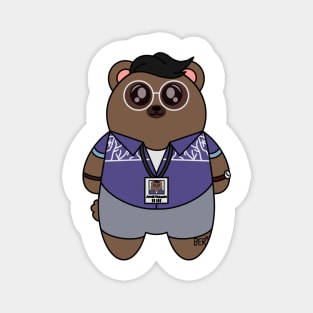 Jonah Vasquez Bear Magnet