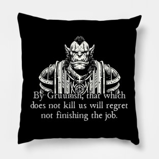 Orc Cleric Pillow