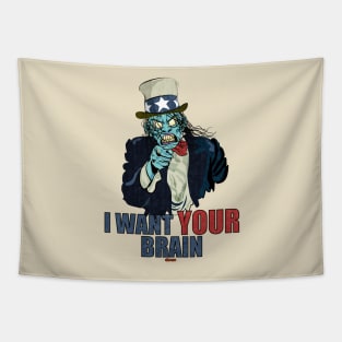 ﻿I want your brain Tapestry
