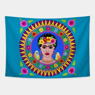 Fabulous Frida Mandala Tapestry