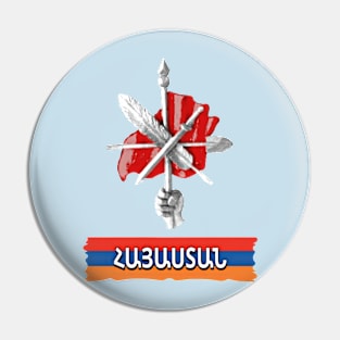 Armenian Zenatrosh (ARF) Pin