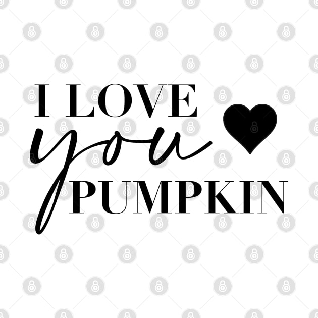 Pulp Fiction - I love you Pumpkin by qpdesignco