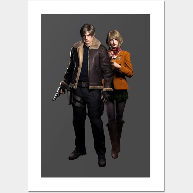 RE4 Remake] Leon and Ashley in Ohio 