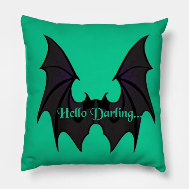 Hello Darling Pillow by magicmirror