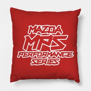 MPS, mazda performance series, Mazdaspeed (Transparent - White) Pillow