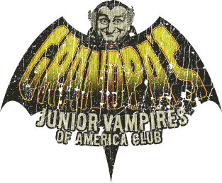 Grandpa's Junior Vampires of America Club Magnet