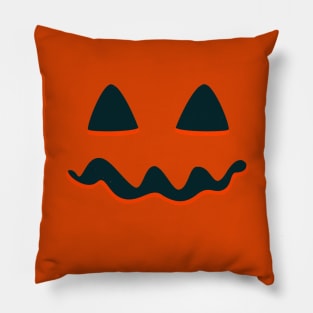 Scary Halloween Pumpkin Pillow