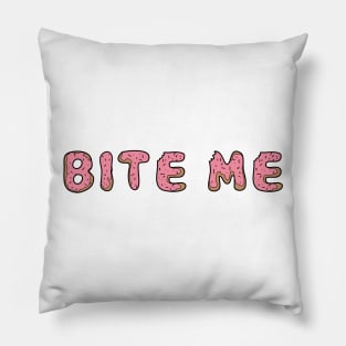 Bite Me Pillow