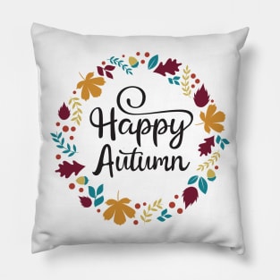 Happy Autumn Pillow