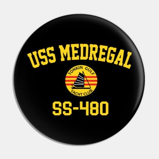 USS Medregal SS-480 Pin