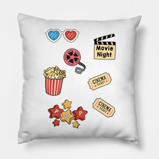 Got The Popcorn Ready Pillow