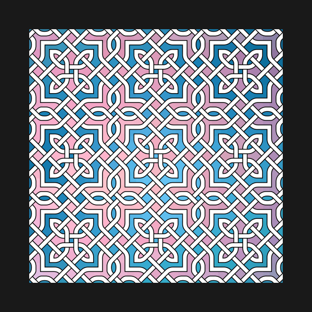 Celtic Star Cross Pattern by Girih