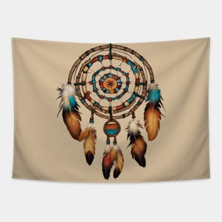 Boho Chic Western Country Southwestern Dreamcatcher Tapestry