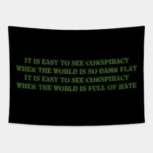 World is full of hate Tapestry