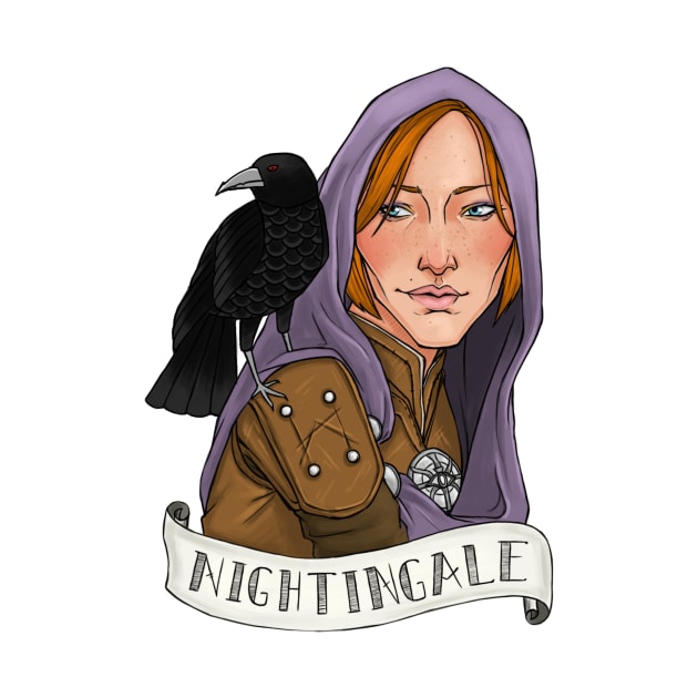 Nightingale by sabryannedraws