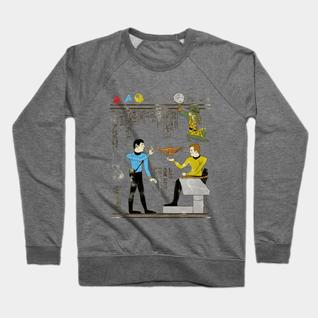 Hero-glyphics: Prime Directive - Nerd - Crewneck Sweatshirt