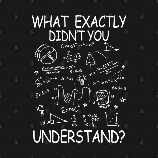 What Exactly You Didn't Understand - Math by AngelBeez29