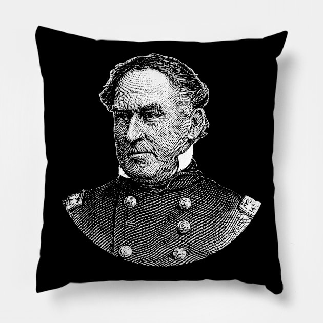 Admiral Farragut - Civil War Pillow by warishellstore