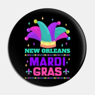 New Orleans Carnival Beads And Blings Party 2022 Mardi Gras Pin