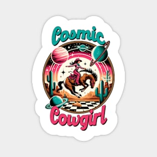 Cosmic Cowgirl Magnet