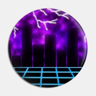 Synthwave Inspired Environment Pin