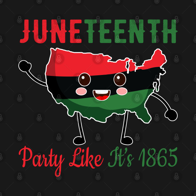 Disover Juneteenth June 19, 1865, African American Melanin Black - Juneteenth Celebrate Freedom - T-Shirt