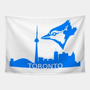 Rogers Centre blue bird and toronto Tapestry