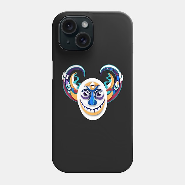 Demon with Thousand Eyes Looking Into the Soul Phone Case by lissantee