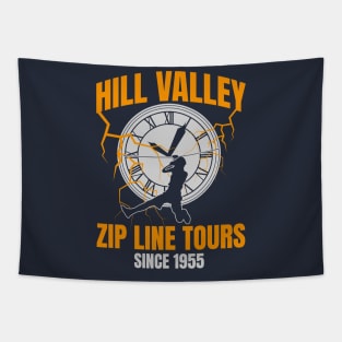 Back to the Future Hill Valley Zip Line Tours Tapestry